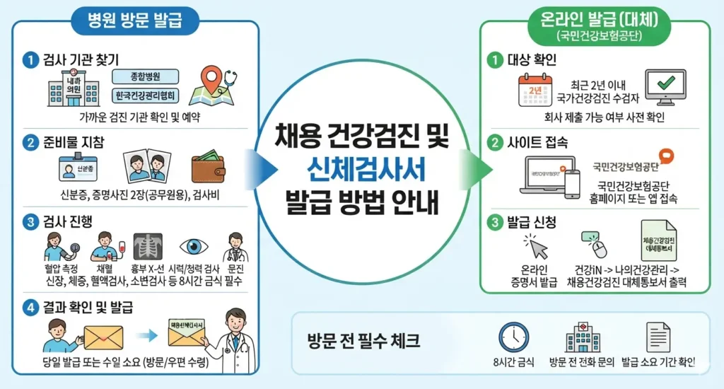 채용-신체검사서-발급하는곳