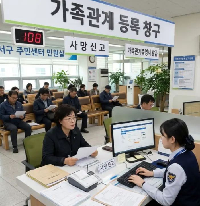 사망신고서 발급 하는 곳