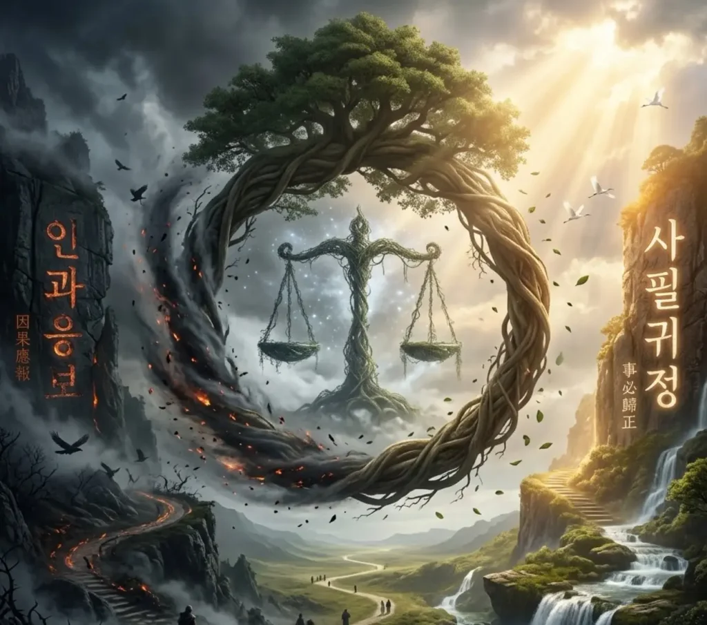 인과응보-사필귀정-뜻